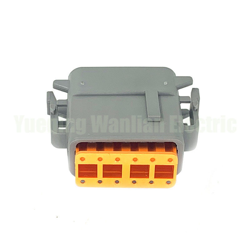 12 পিন DTM06-12SA ATM06-12S বেন্ডার আসন জলরোধী সংযোগকারী পিসিবি ওয়েল্ডিং বোর্ড প্লাগ