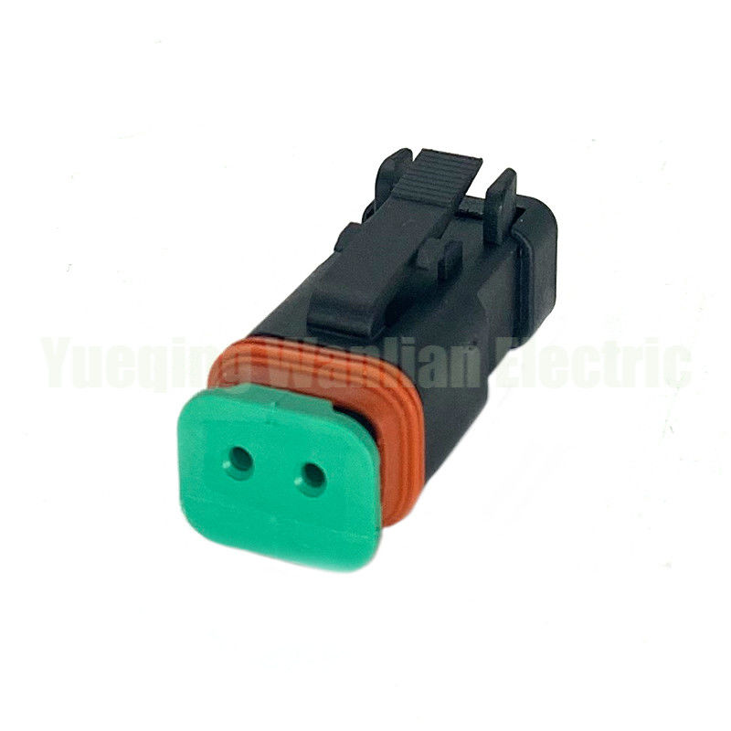 2 পিন DT06-2S-CE05 গাড়ির সংযোগকারী সংযোগকারী তারের শেল টার্মিনাল বৈদ্যুতিক অটোমোবাইল সংযোগকারী