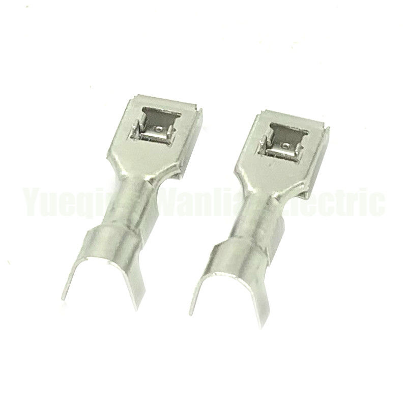 QLW-F-300 6.3mm রিসেপ্টাকল মহিলা তামা খাদ টিন Plating স্ট্যাম্পিং ব্রাস টার্মিনাল