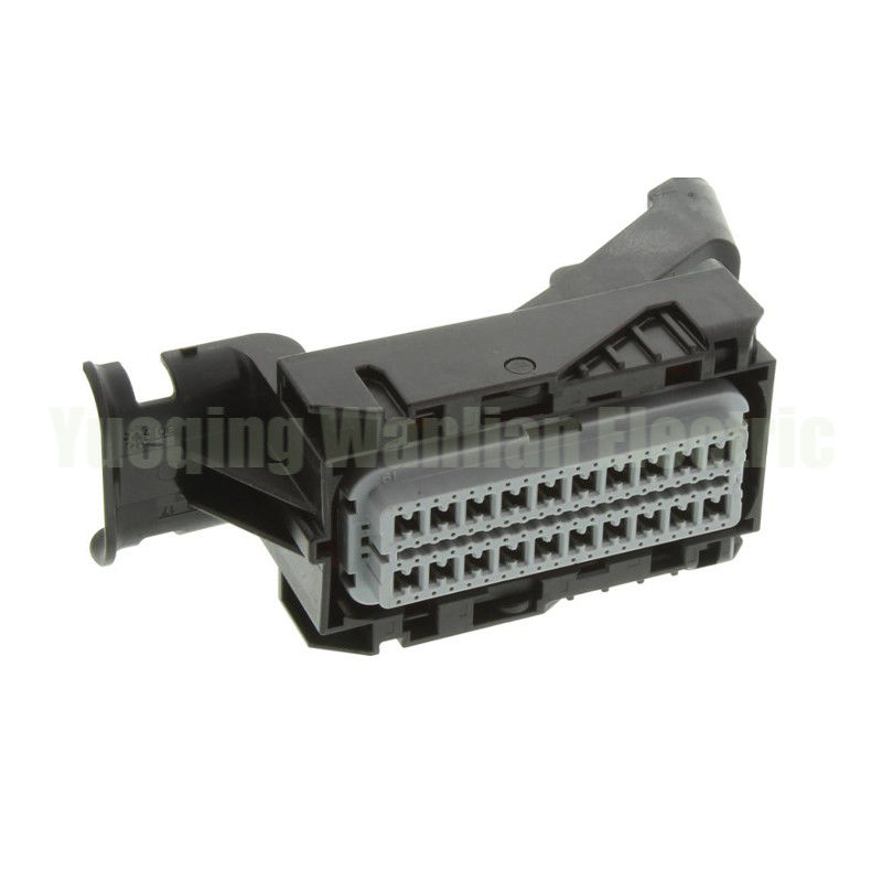 34566-0803 80 পিন অটোমোটিভ ECU সংযোগকারী সকেট কালো রঙ