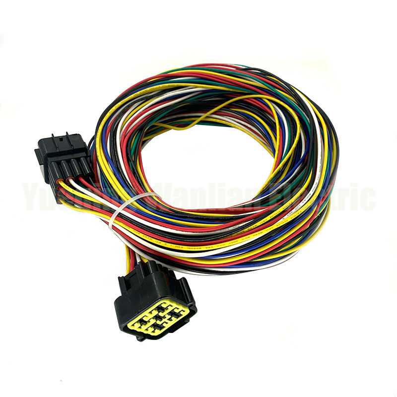16 পিন FW-C-16M-B FW-C-16F-B কালো ফুরুকাওয়া সিলড ওয়াটারপ্রুফ ইলেকট্রিক অটো ওয়্যার হারনেস সংযোগকারী প্লাগ