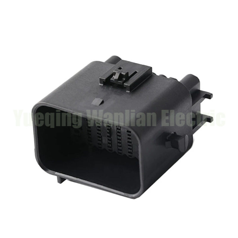 36 পিন 1743062-2 ECU কালো সংযোগকারী সকেট অটোমোবাইল ওয়াটারপ্রুফ পুরুষ ওয়্যারিং প্লাগ