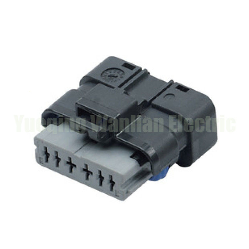 6 পিন 211PC069S8149 মহিলা অটো সংযোগকারী FCI গ্রে মিশ্র হাউজিং জ্বালানী পাম্প পেট্রোল পাম্প প্লাগ