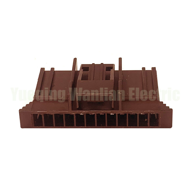12 পিন 211PC122S1017 মহিলা সিলহীন সংযোগকারী অটো সংযোগকারী বাদামী রঙের এফসিআই