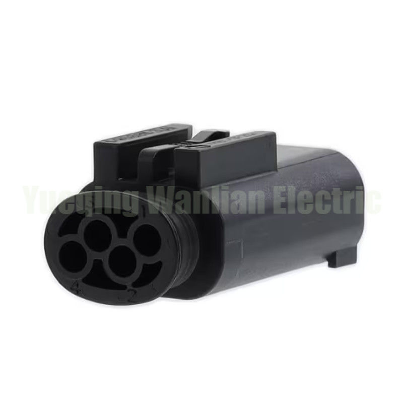 4 পিন 1-967584-3 অটোমোটিভ ওয়্যারিং সকেট এসি সমাবেশ অটো প্লাগ পার্টস গাড়ি সংযোগকারী