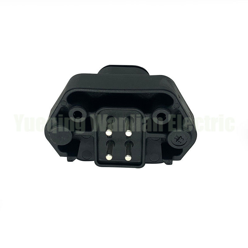 4 পিন DTP15-4P Deutsch PCB বোর্ড শেষ সংযোগকারী মহিলা পিন বেস DTP06-4S সংযোগকারী মাউন্ট সংযোগকারী
