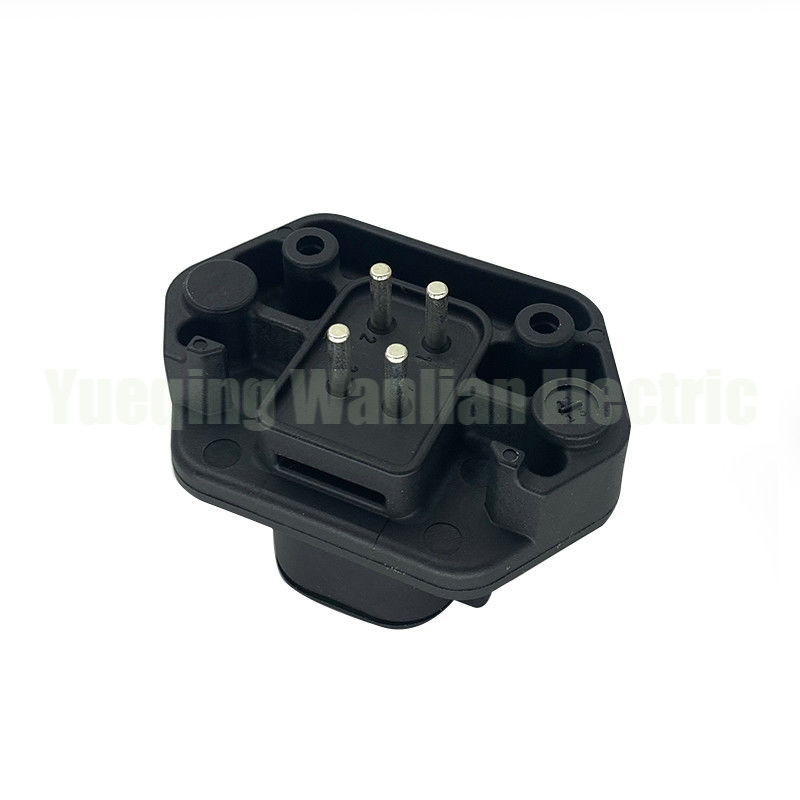4 পিন DTP15-4P Deutsch PCB বোর্ড শেষ সংযোগকারী মহিলা পিন বেস DTP06-4S সংযোগকারী মাউন্ট সংযোগকারী