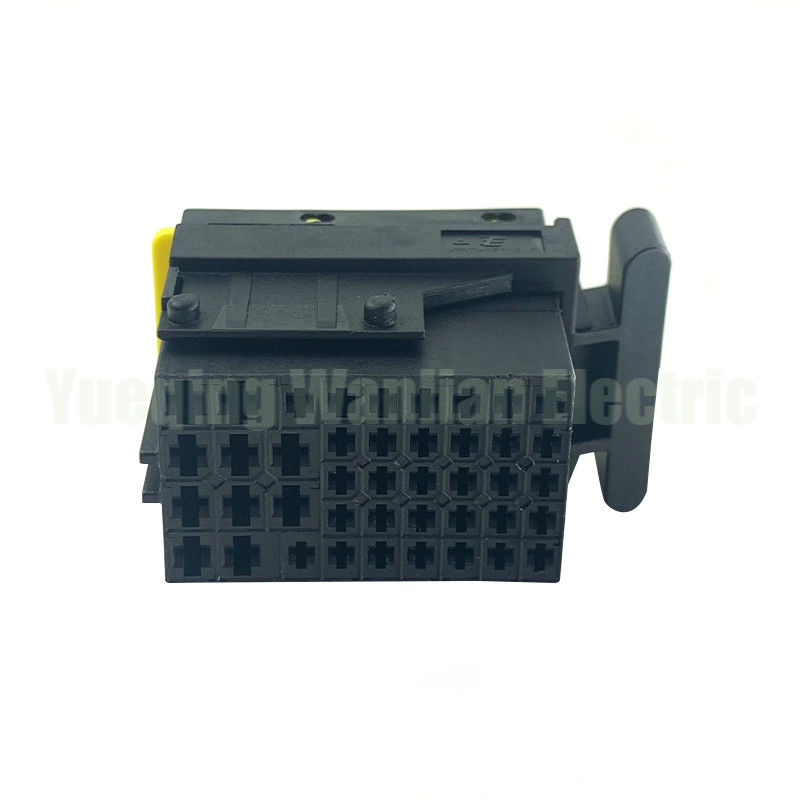 42 পিন 936421-2 ইলেকট্রিক অটোমোবাইল ECU সংযোগকারী কালো মহিলা জলরোধী সিলড প্লাগ সকেট