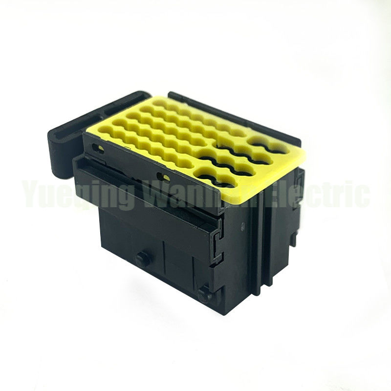 42 পিন 936421-2 ইলেকট্রিক অটোমোবাইল ECU সংযোগকারী কালো মহিলা জলরোধী সিলড প্লাগ সকেট