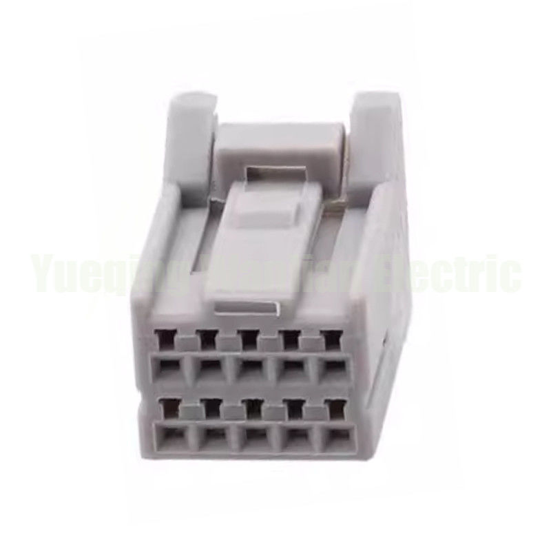 10 পিন 316988-6 ধূসর স্বয়ংক্রিয় তারের শৃঙ্খলা প্লাগ ক্যাবল বৈদ্যুতিক প্লাগ সংযোগকারী