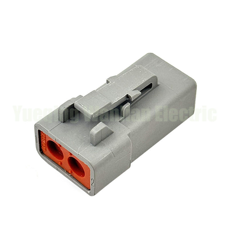 2 পিন DTP06-2S ATP06-2S Deutsch DTP রিসেপ্টাকুল সংযোগকারী হাউজিং 6.71 মিমি পিচ 2 ওয়ে 1 সারি