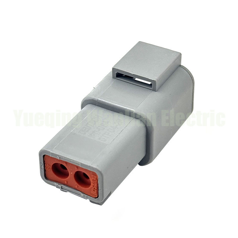 2 পিন DTP04-2P ATP04-2P DEUTSCH DTP ধূসর ভর্তি সংযোগকারী জলরোধী বৈদ্যুতিক সংযোগকারী